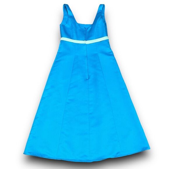 Eden Maids Bridesmaid Edition Retro Vintage Teal with a Light Mint Pale Green Bo - Picture 3 of 10